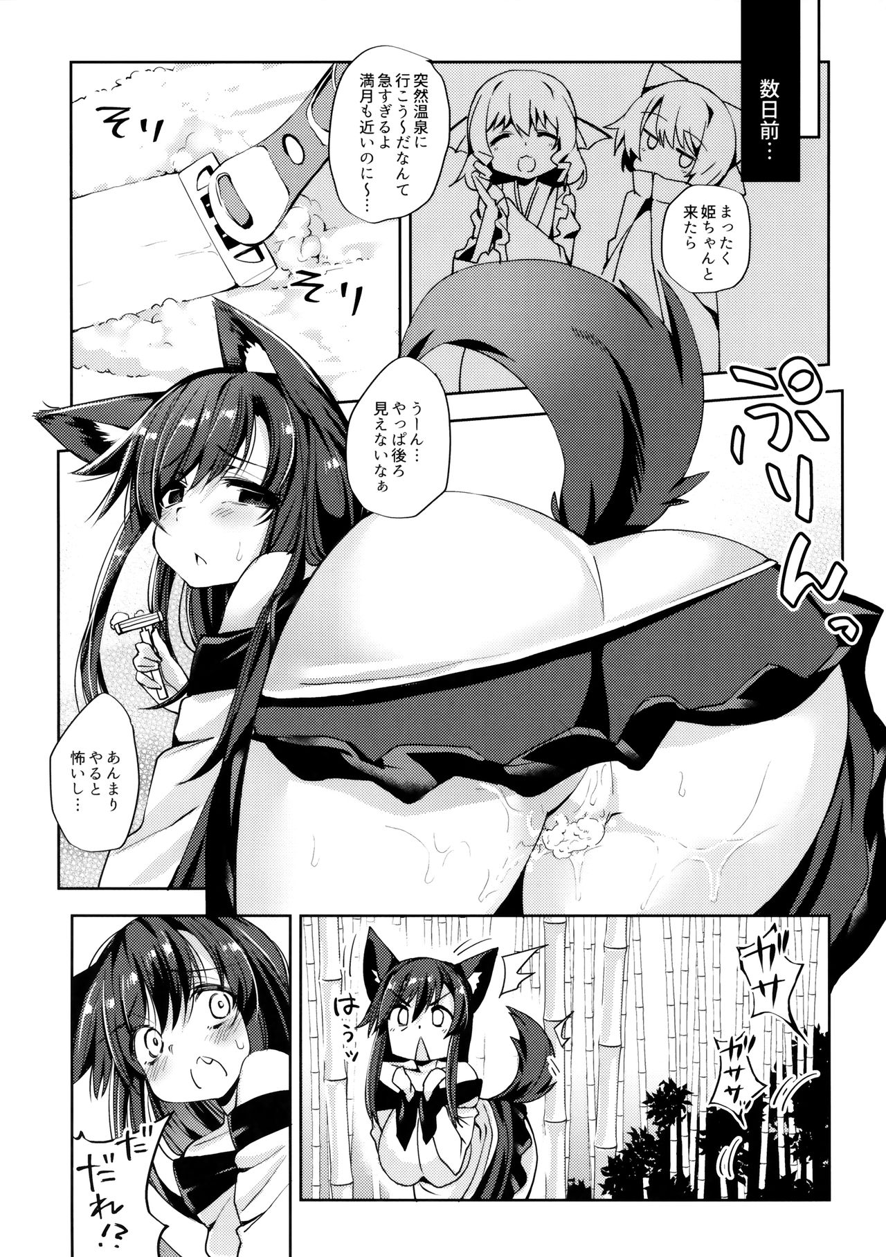 (C96) [にげるサポート (にげサポ)] おおかみさんは怖くない! (東方Project)