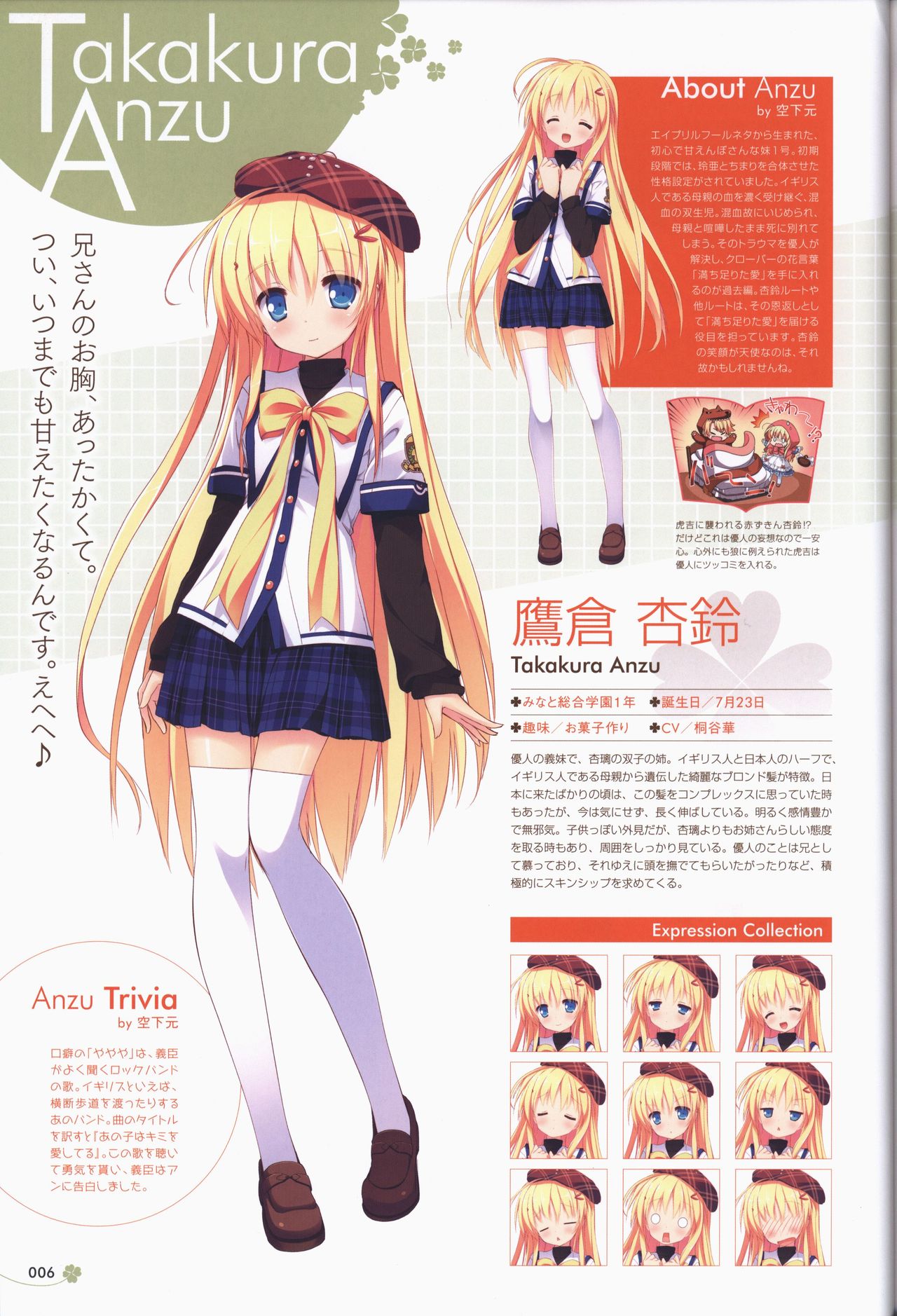 [ALcot]Clover Day's アートワークス