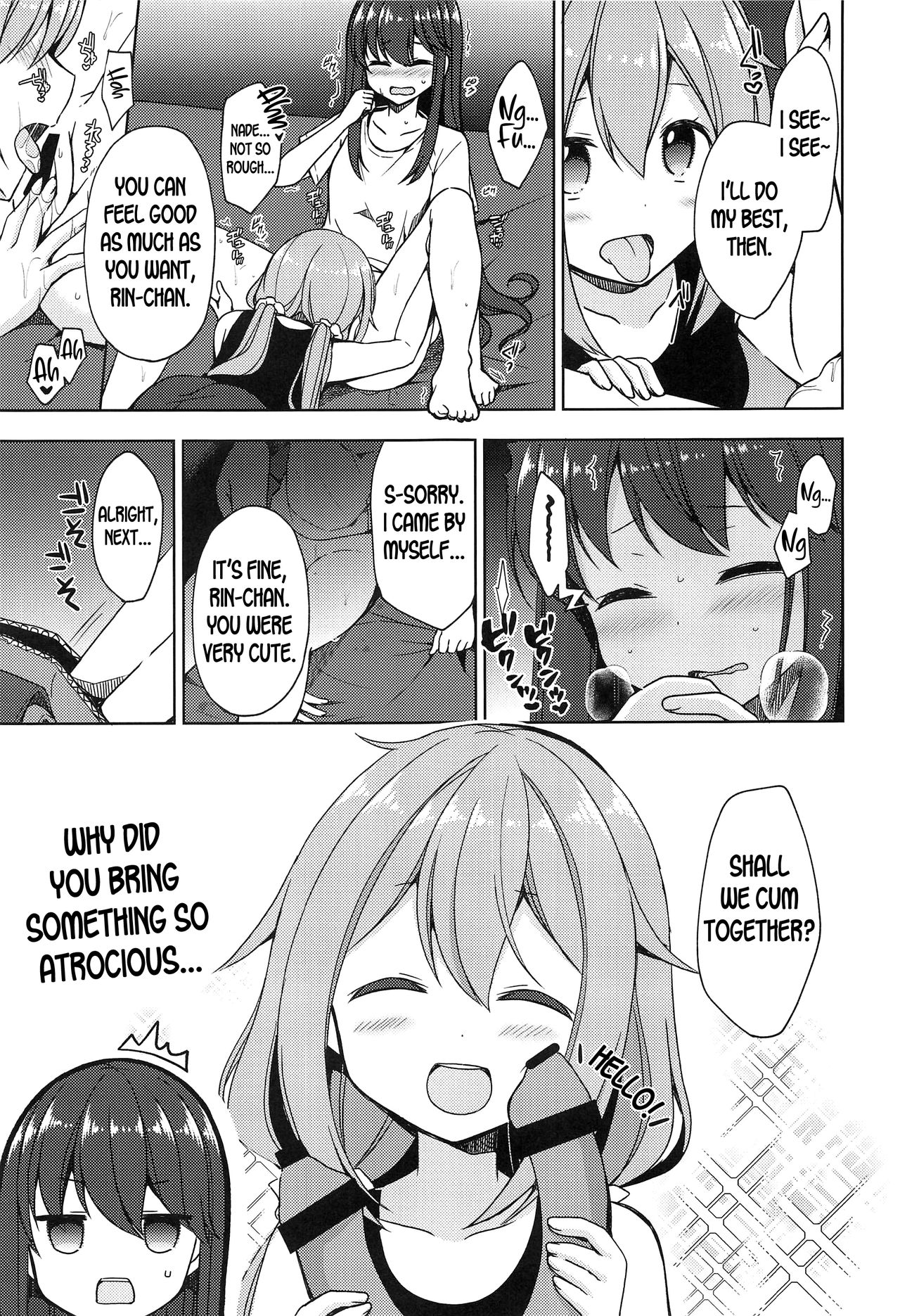 (C95) [moriQ (森あいり)] リンとなでしこ ～キャンプの夜は編～ (ゆるキャン△) [英訳]