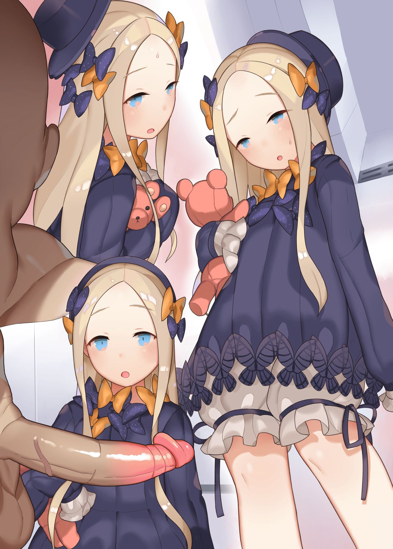 (C95) [CAT GARDEN (ねこてゐ)] 催眠淫紋調教言いなりアビーちゃん with アナちゃん (Fate/Grand Order) [無修正]