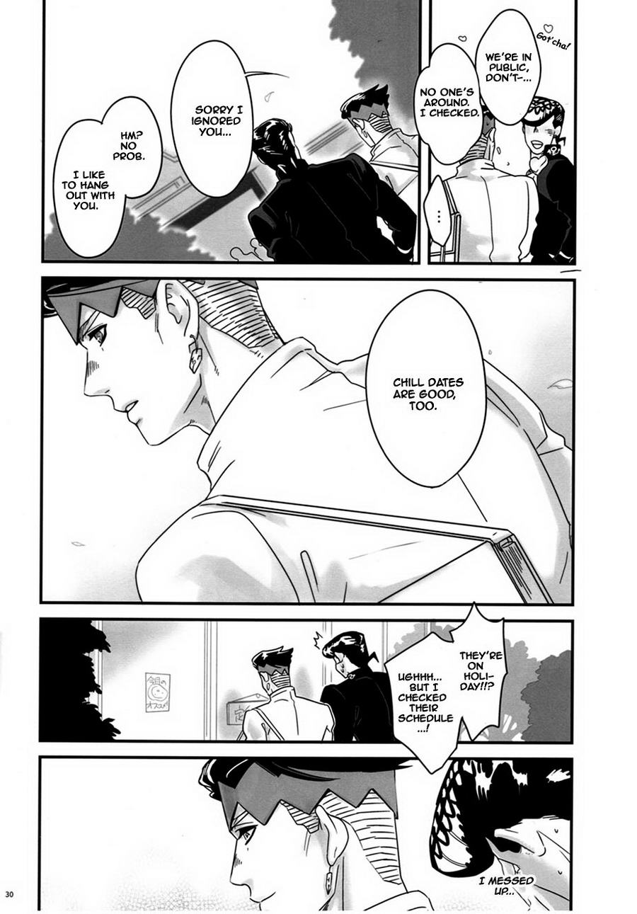 (Golden Blood 19) [温度 (ぬるぬる)] 危なっかしいけど浮気はしない (ジョジョの奇妙な冒険) [英訳] [無修正]