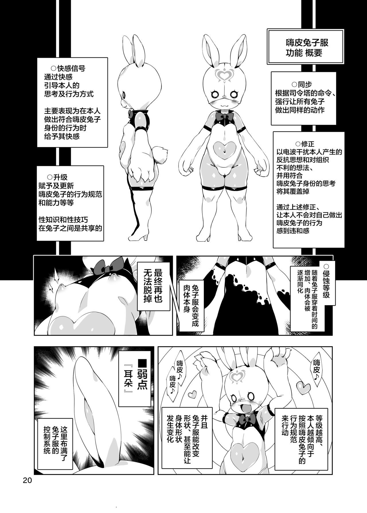 Happy Bunnys e Sennyuu！ -インランエロうさぎかスーツ-