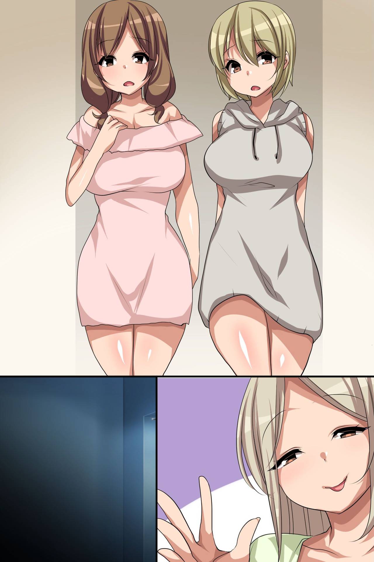 [エクセシオ (こね茶)] ウルサイ隣人ギャル達を脅して調教して従順にしてみた
