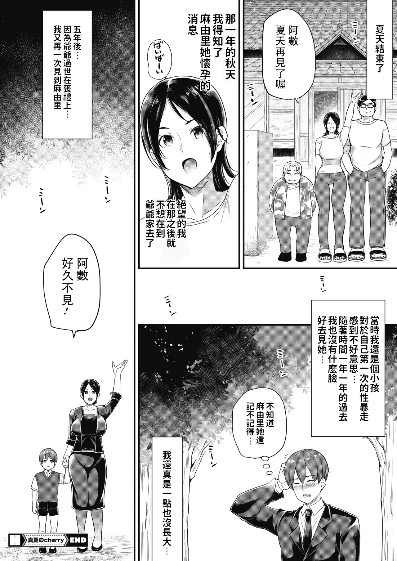 [シュガーミルク] 真夏のCherry (コミックホットミルク 2019年12月号) [中国翻訳] [DL版]