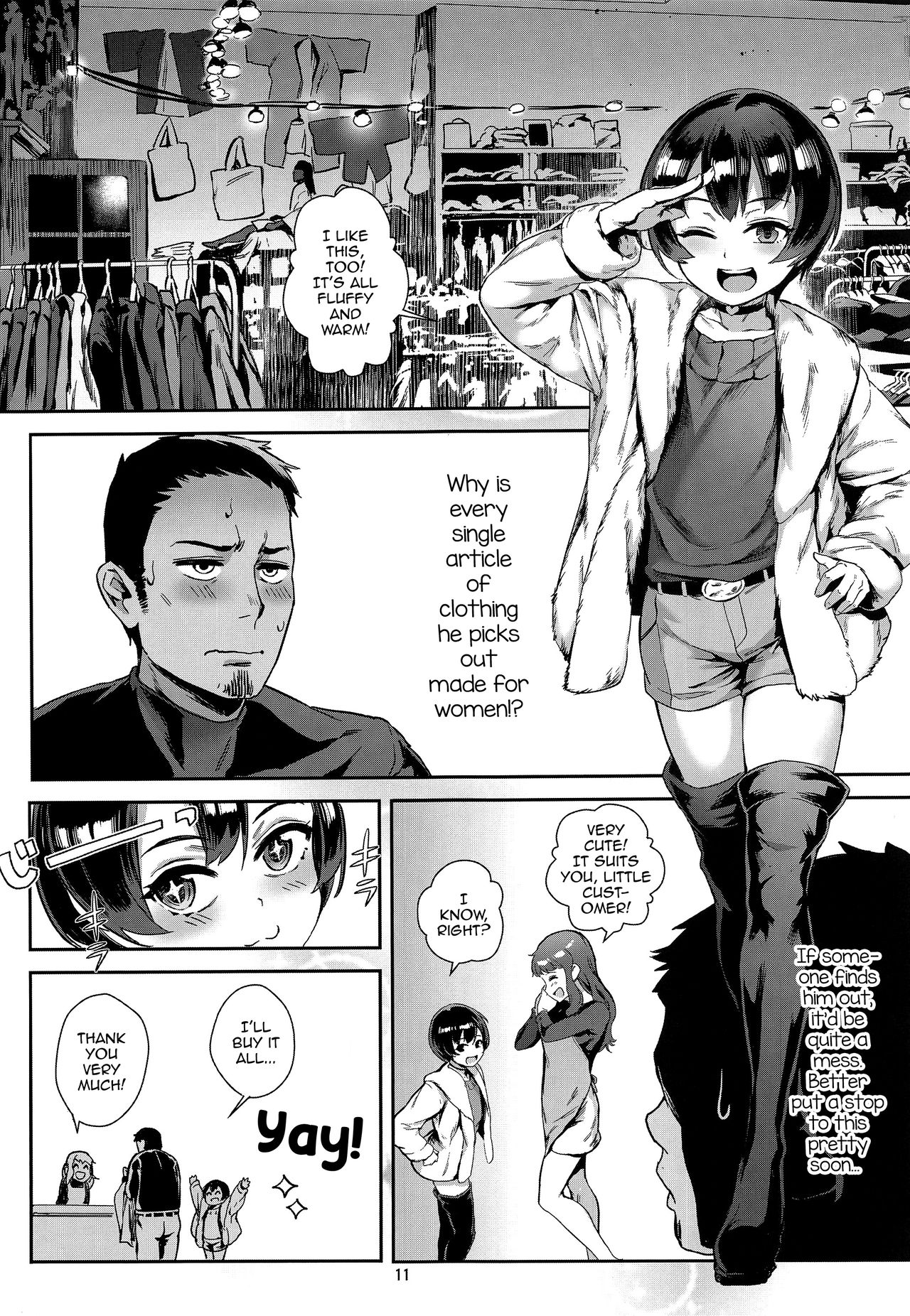 (C94) [淫乱少年 (ジャイロウ)] 淫乱少年 謎のビッチショタとおっさんの物語 VOL.2 [英訳]