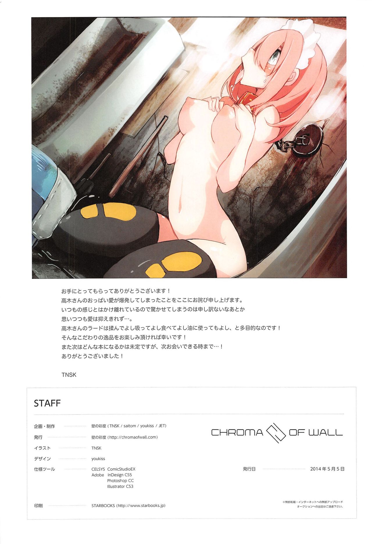 (コミティア108) [壁の彩度 (TNSK)] ニクノヤワラカ