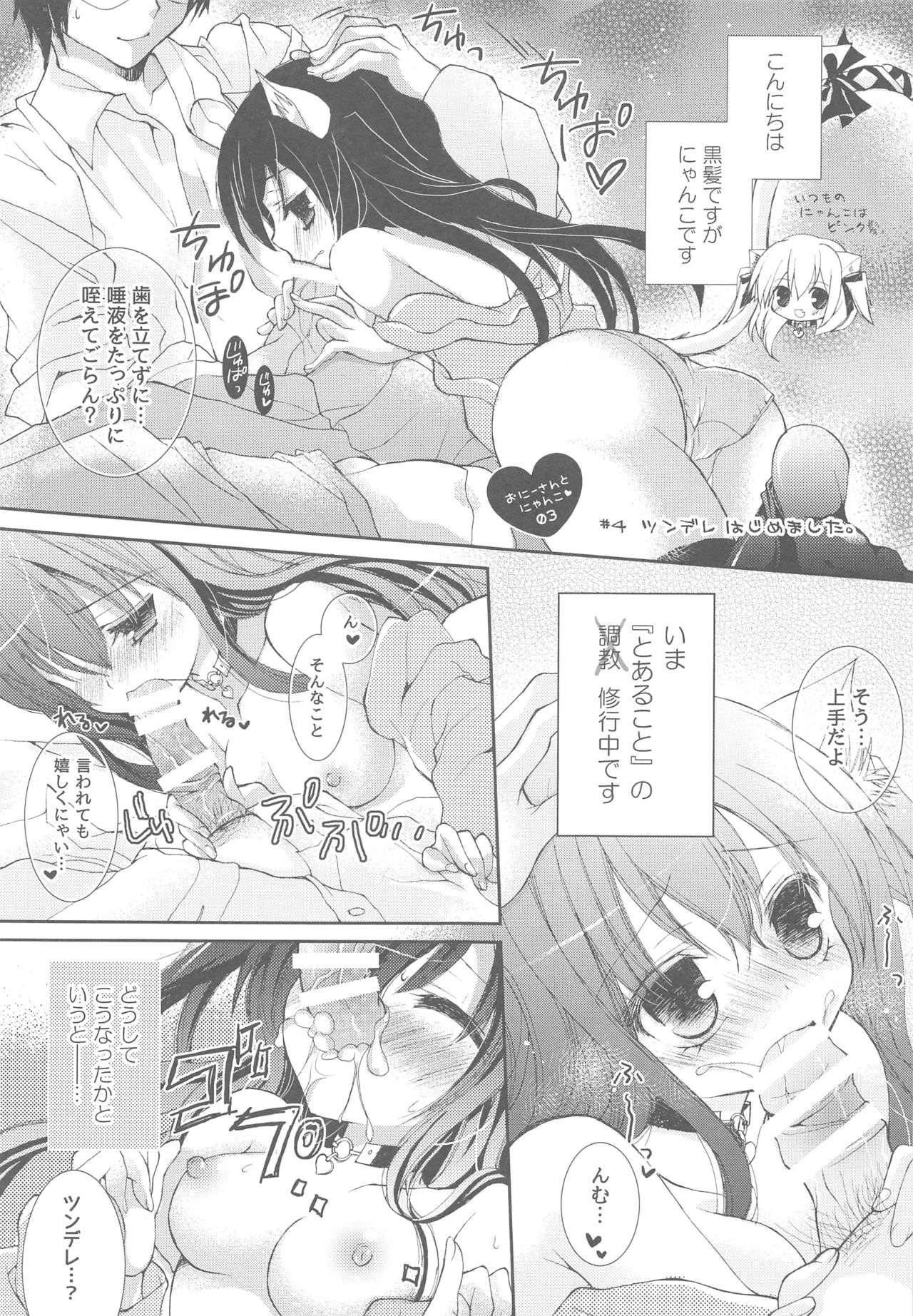 (COMIC1☆13) [TWIN HEART (香月稜)] おにーさんとにゃんこ総集編♥