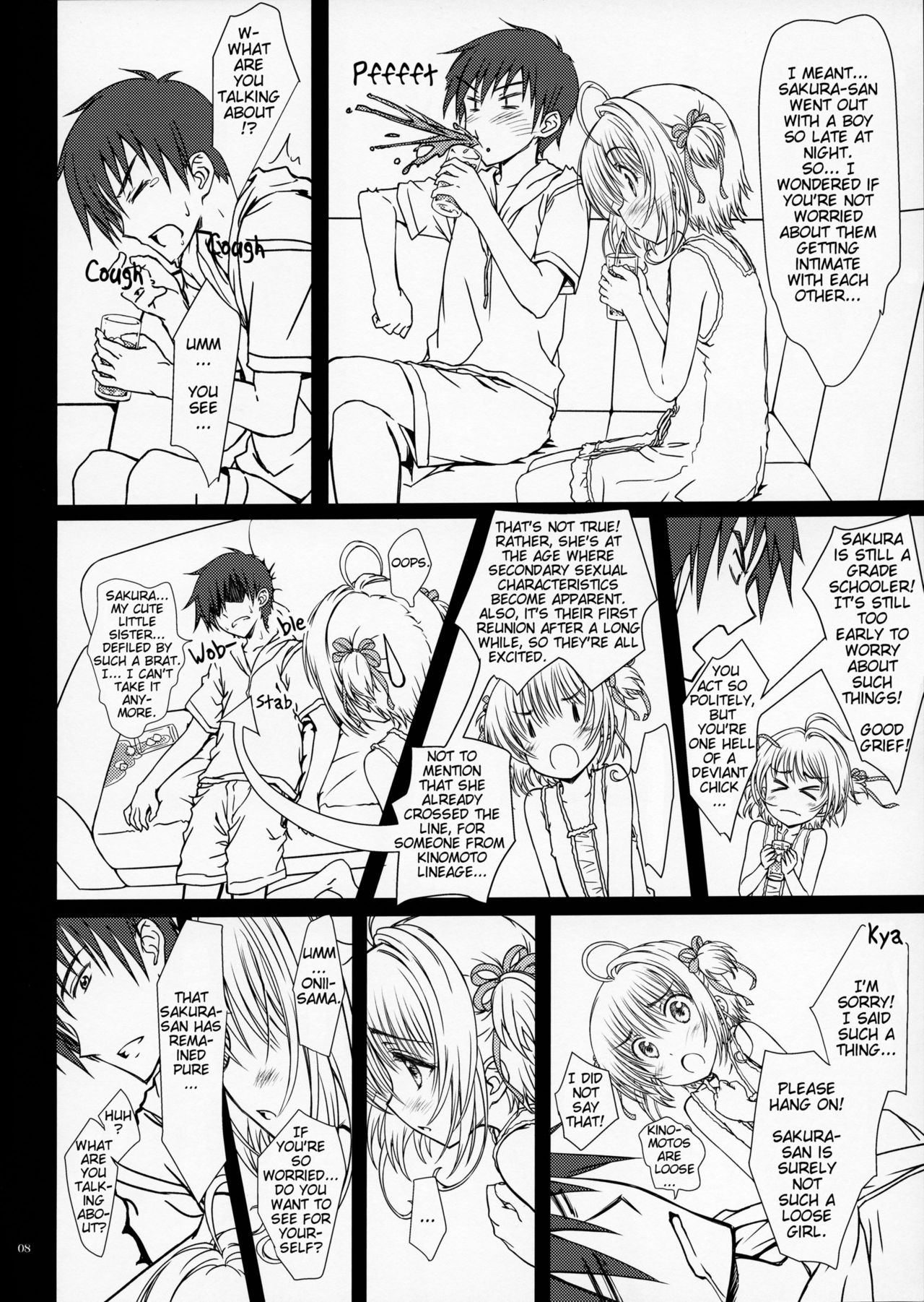 (C84) [超平板小娘電視台 (ほっけうるふ)] Pinky Dinosaur. (カードキャプターさくら) [英訳]