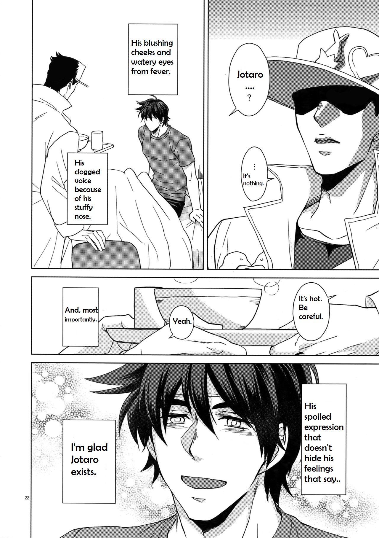 (C96) [地下堂 (ハルコ)] ロッカー内より愛をこめて (TRSK LOG 2) (ジョジョの奇妙な冒険) [英訳]