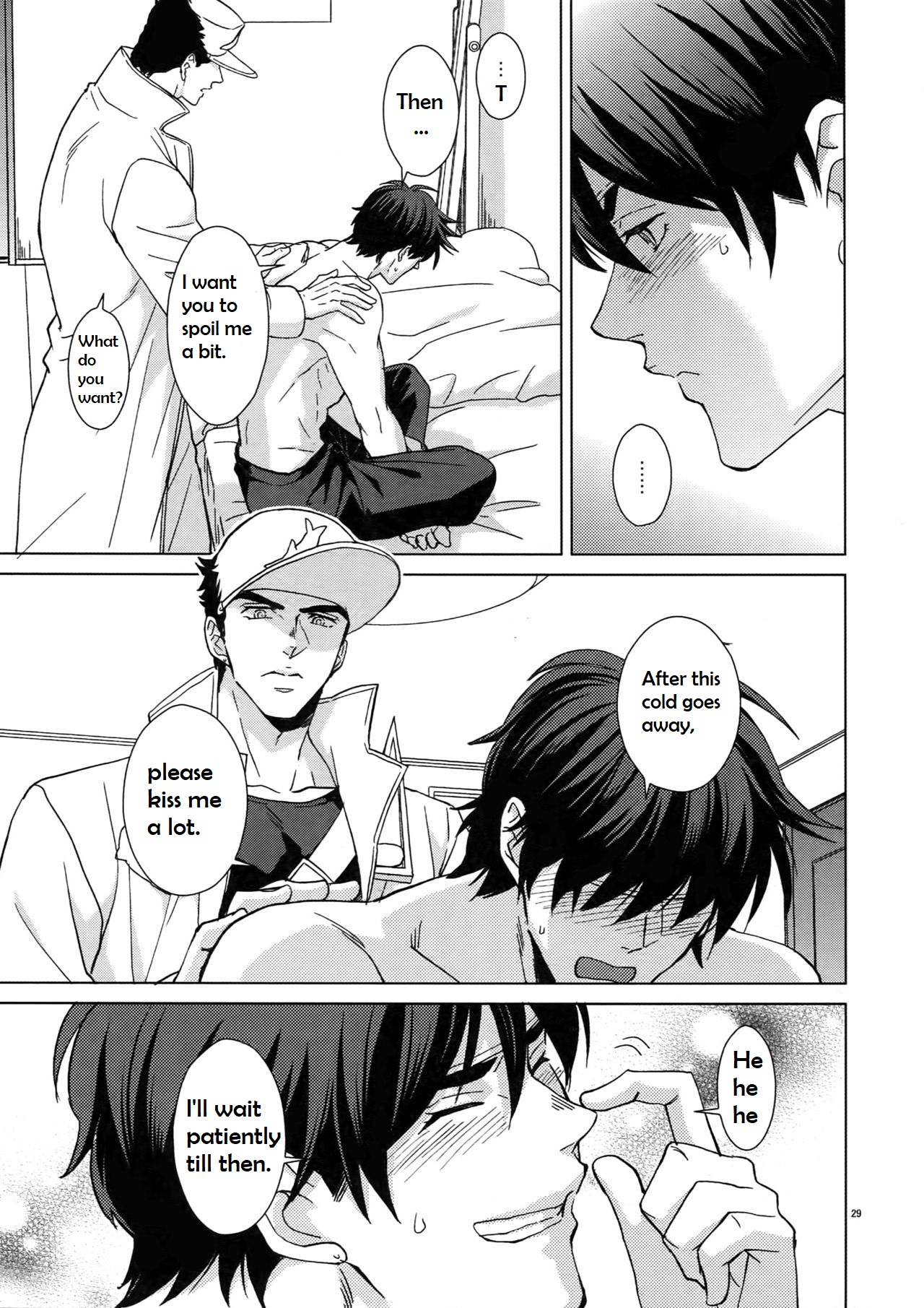 (C96) [地下堂 (ハルコ)] ロッカー内より愛をこめて (TRSK LOG 2) (ジョジョの奇妙な冒険) [英訳]