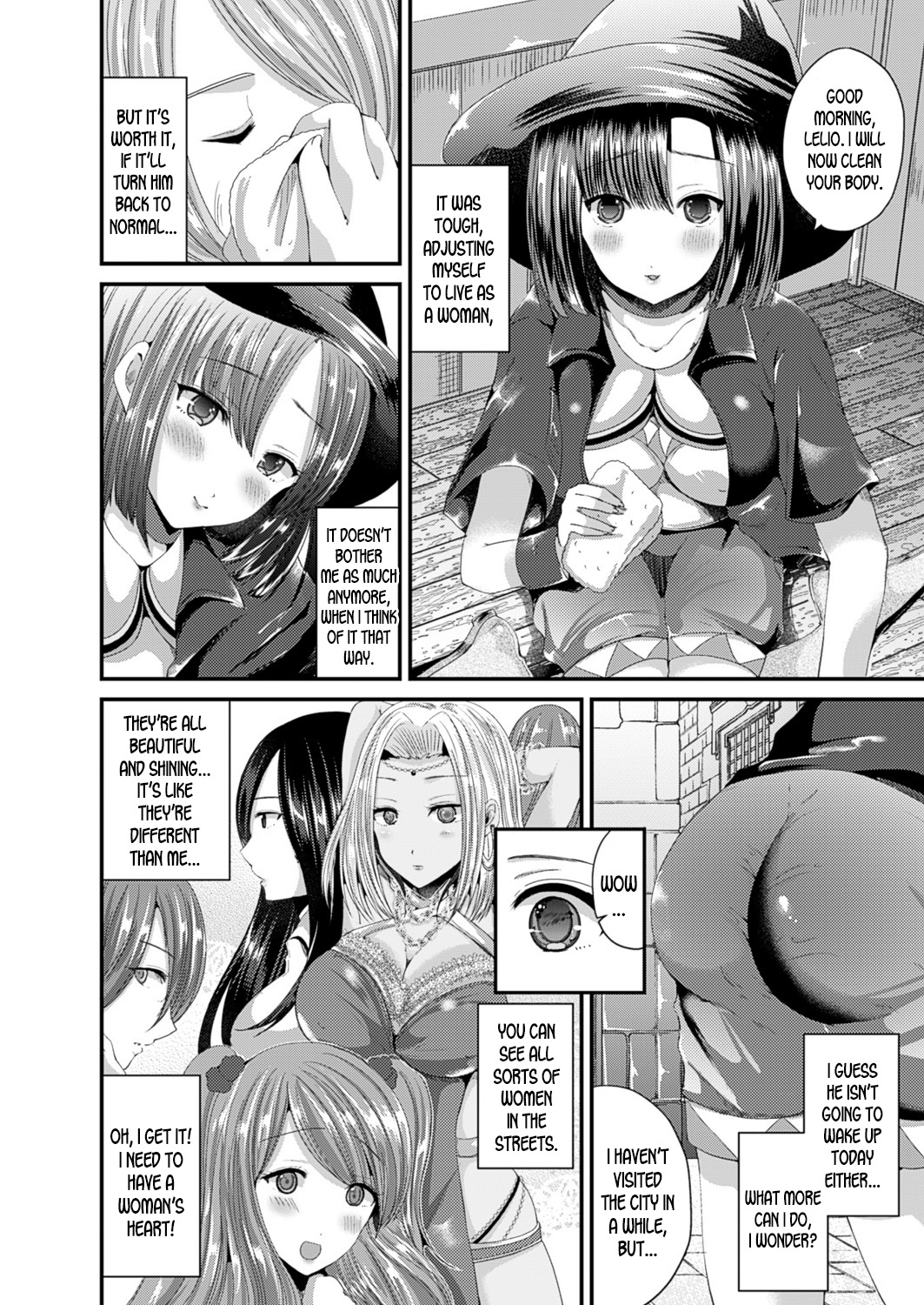[羅ぶい] 女体化して賢者の弟子になる (女体化して極上のカノジョになる) [英訳] [DL版]