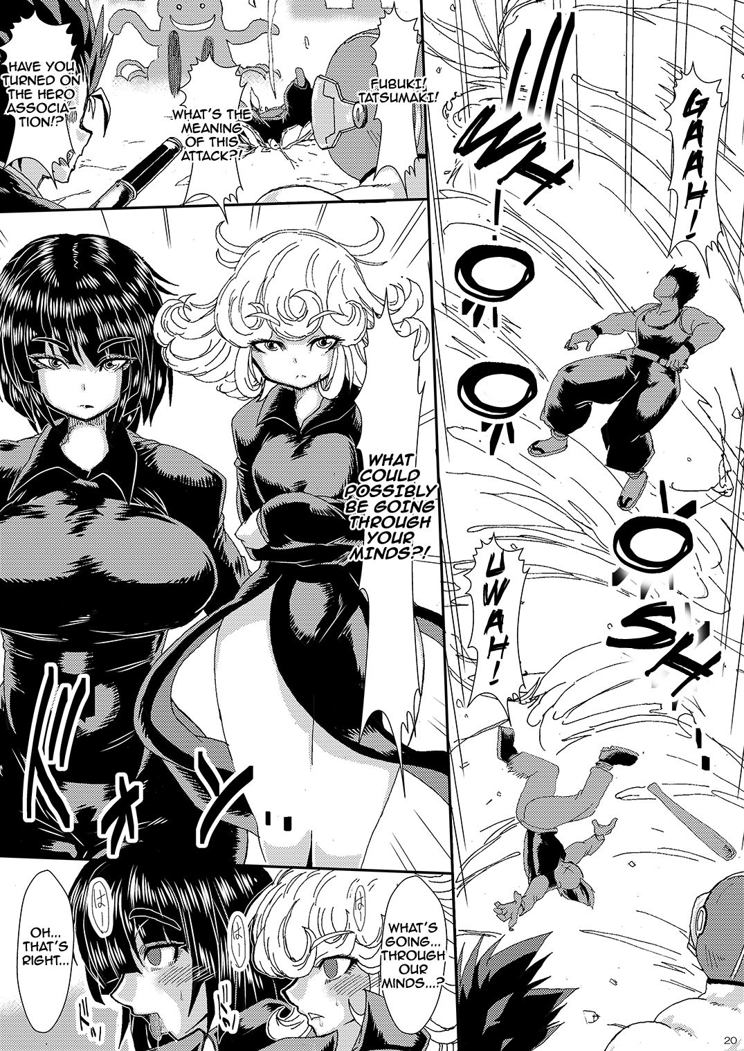 [ゆずぽん酢 (さこきち)] IN RAN-WOMEN 快楽に堕ちる姉妹 (ワンパンマン) [英訳] [DL版]