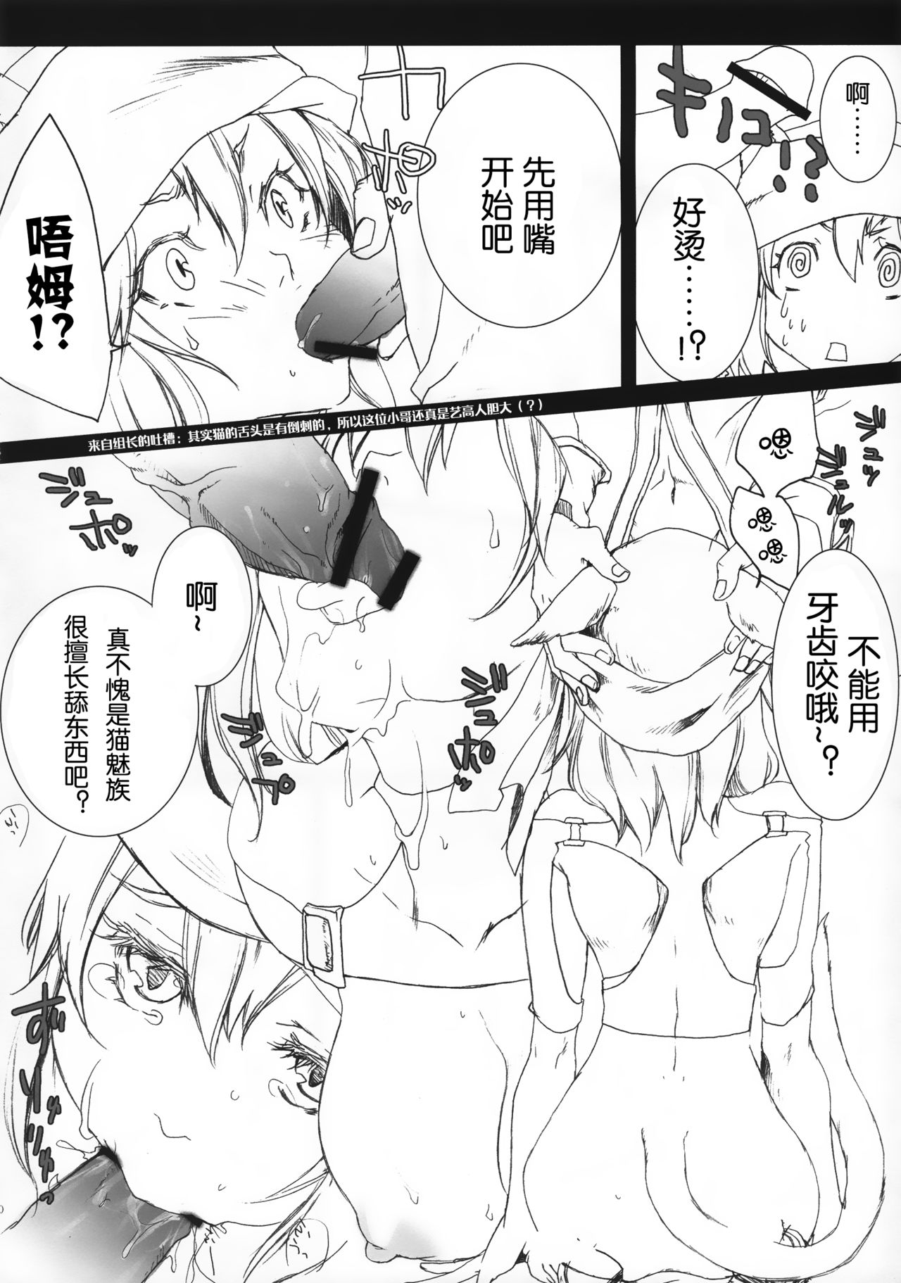 (C87) [赤い翼 (橘チャタ)] Please teach me! (ファイナルファンタジーXIV) [中国翻訳]