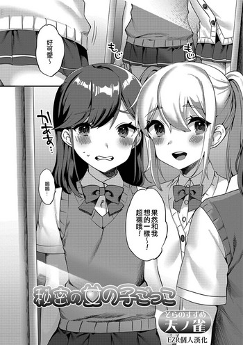[天ノ雀] 秘密の女の子ごっこ (月刊Web男の娘・れくしょんッ！S Vol.38) [中国翻訳] [DL版]