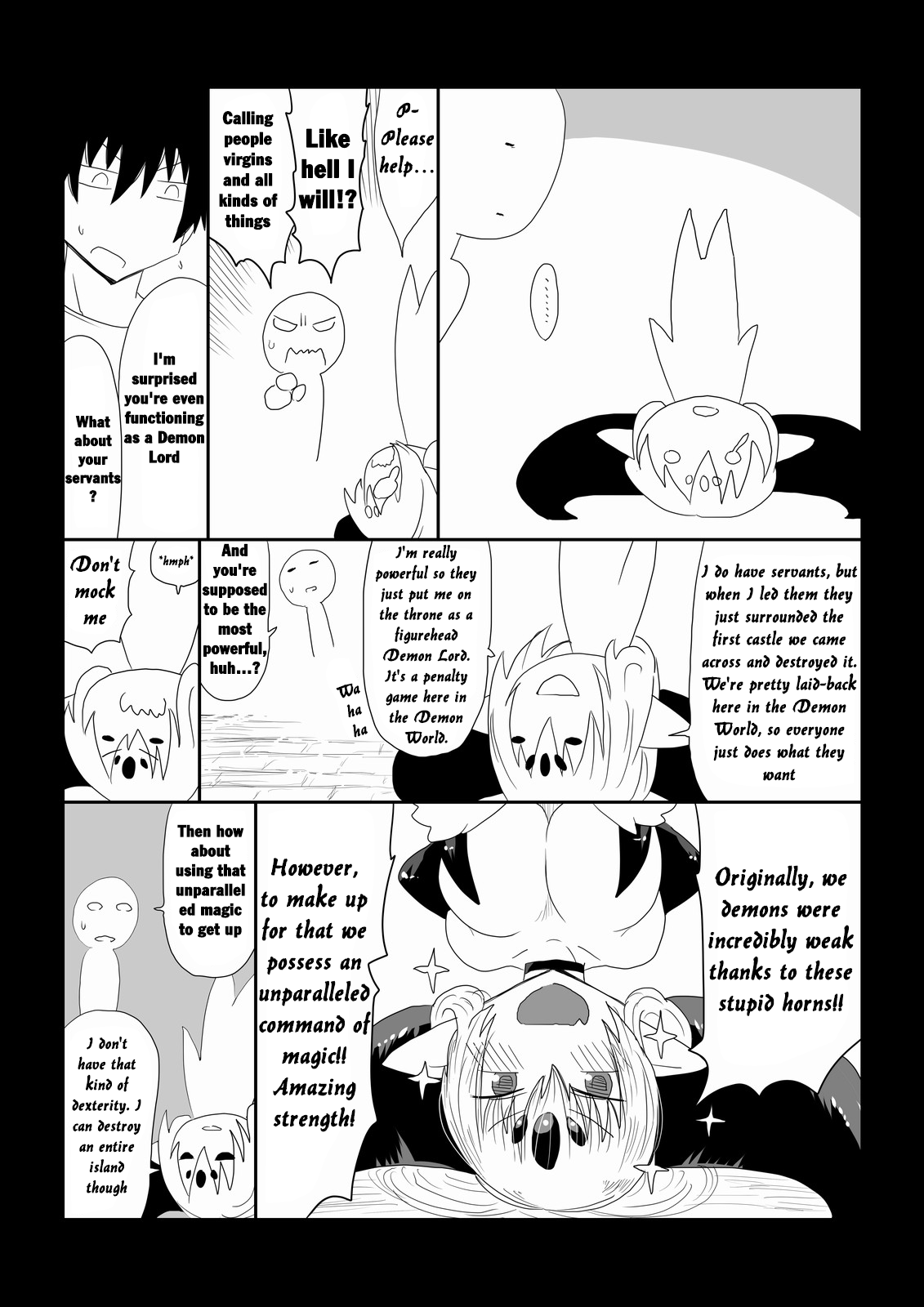 [Hroz] 魔王様は頭が重い。 [DL版] [英訳]