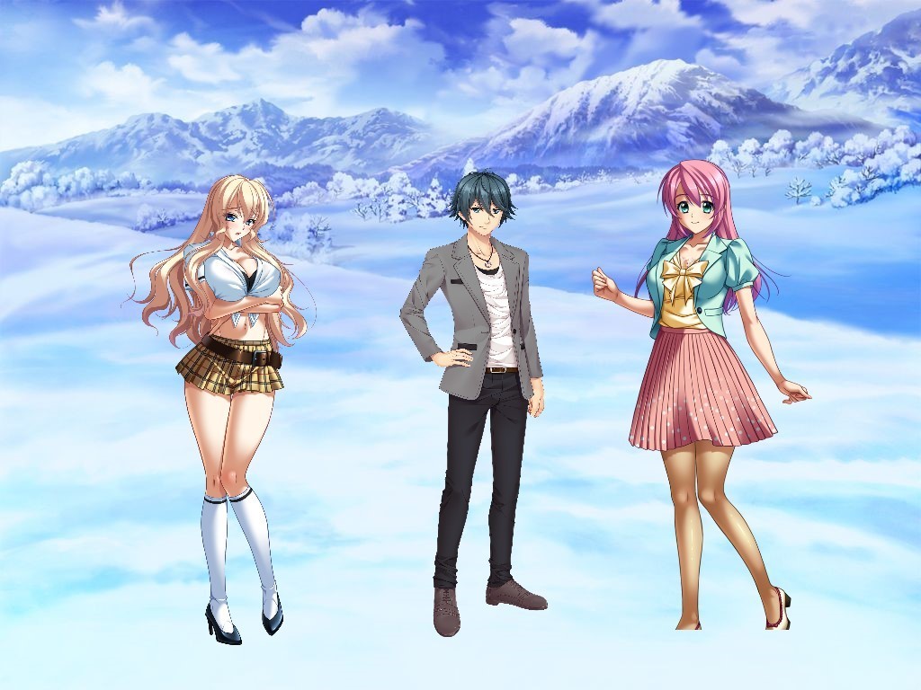 雪女が凍る