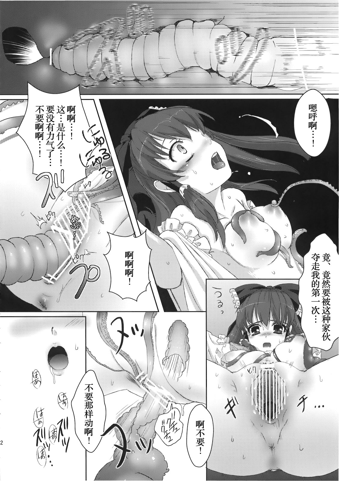 (C78) [みらぱれ (ぶり)] 夢堕 (東方Project) [中国翻訳]