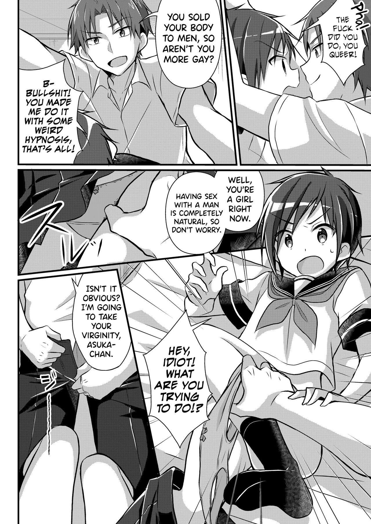 [TSFのF (nomu)] 野球部の元エース♂は性処理ペット♀ (TSFのFのほん 2020年2号) [英訳] [DL版]