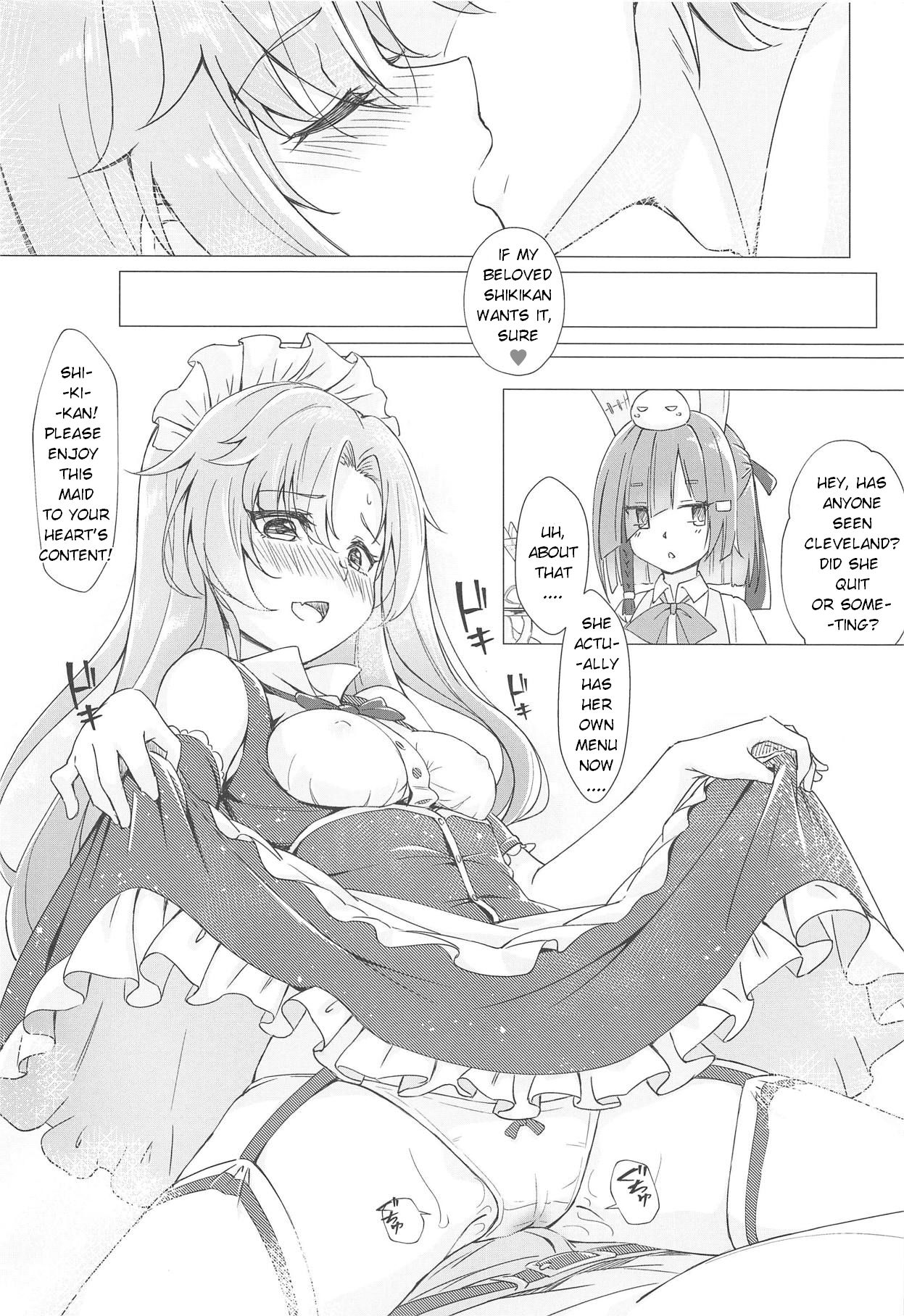 (C95) [夢色スノーゲイザー (雪シズク)] ご注文は兄貴ですか? (アズールレーン) [英訳]