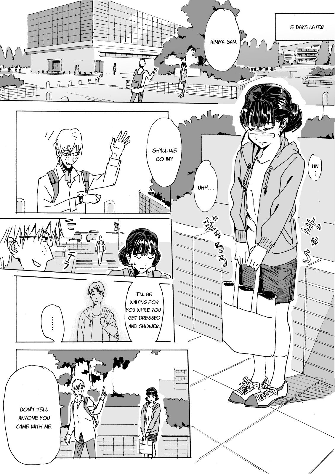[夢々 (Athu)] かみの長い子がおもらしする本 [英訳] [DL版]