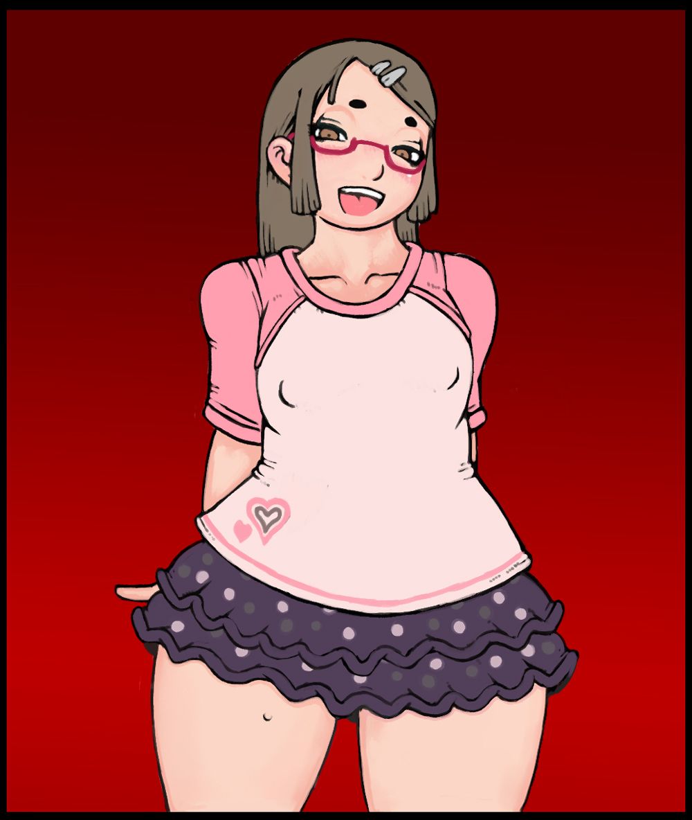 [MMD] 発狂教室委員長before