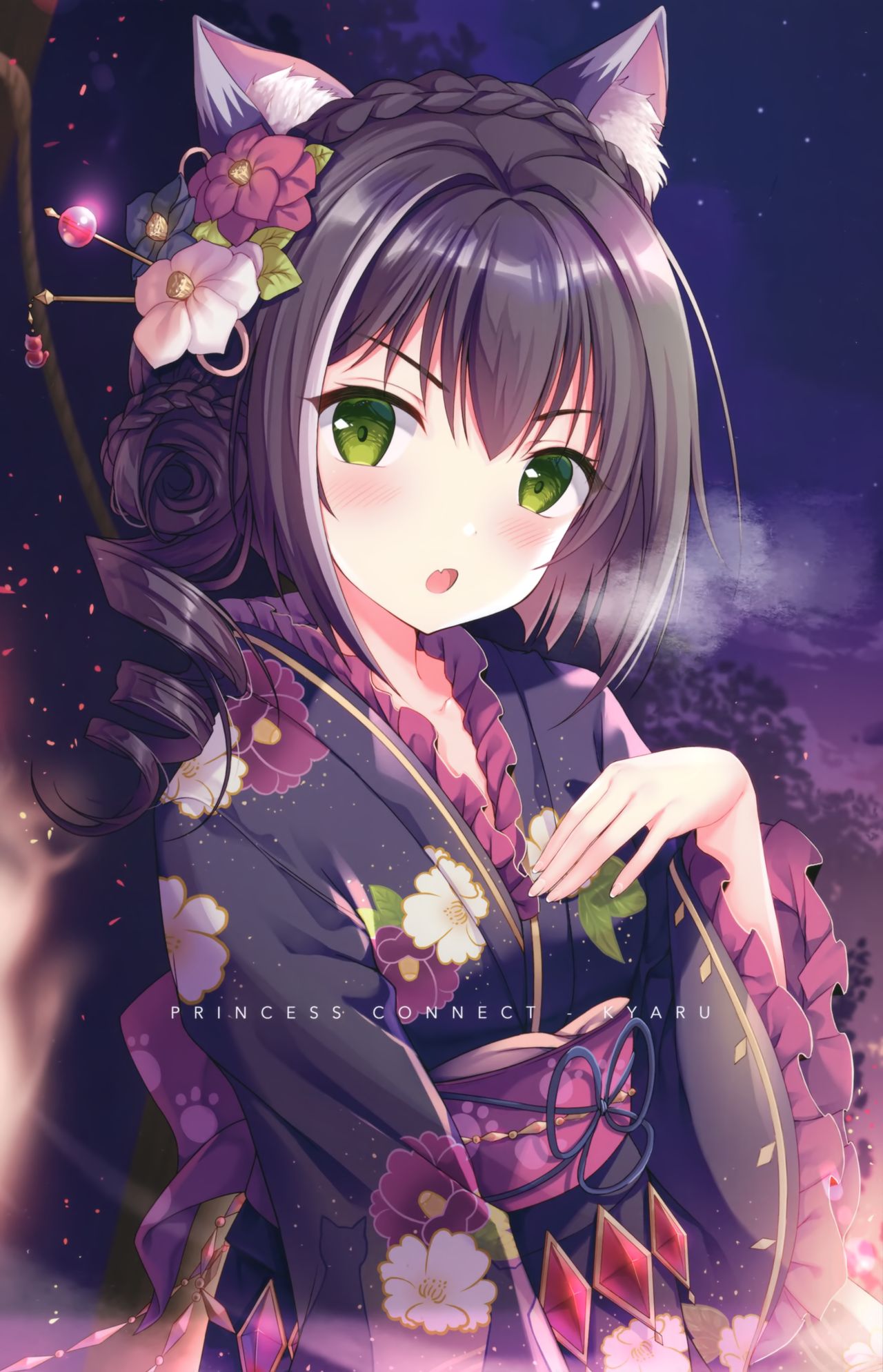 (サンクリ2020 Spring) [TwinBox (花花捲、草草饅)] プリコネらくがきえっち本 [英訳]