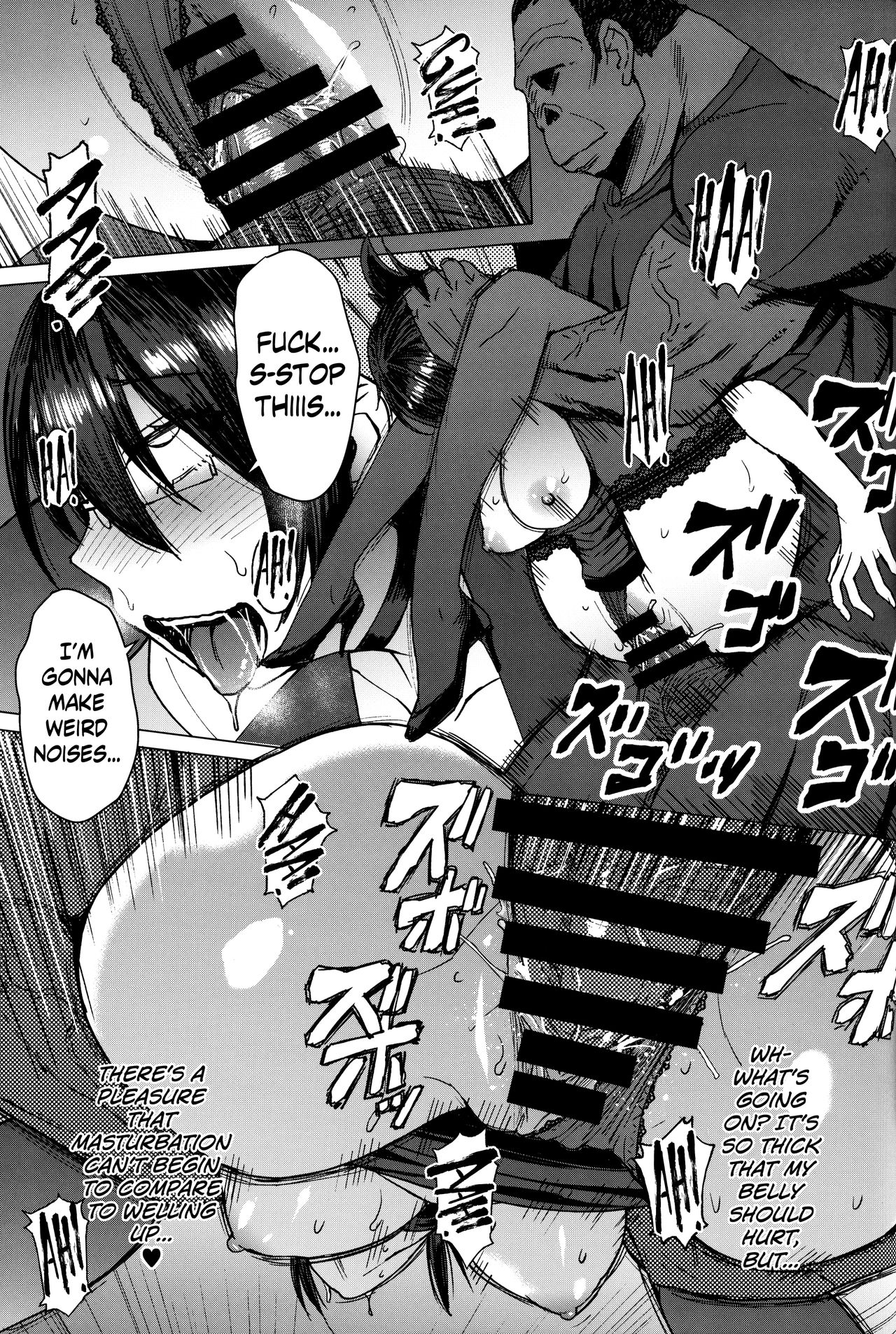 [爆乳フルネルソン (黒龍眼)] ようこそ黒人交尾部屋へ final discipline [英訳]