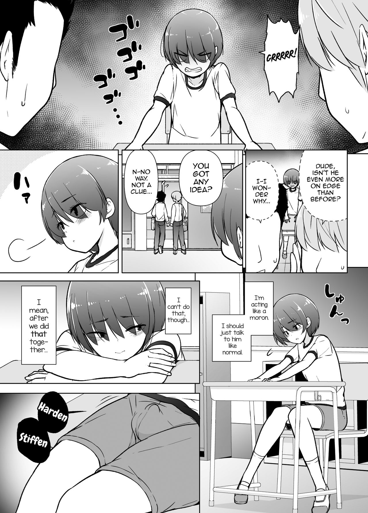 [ゆるやか島] 警戒心高めの女装っ子が同級生に言い寄られてエッチなことしちゃうお話 [英訳]