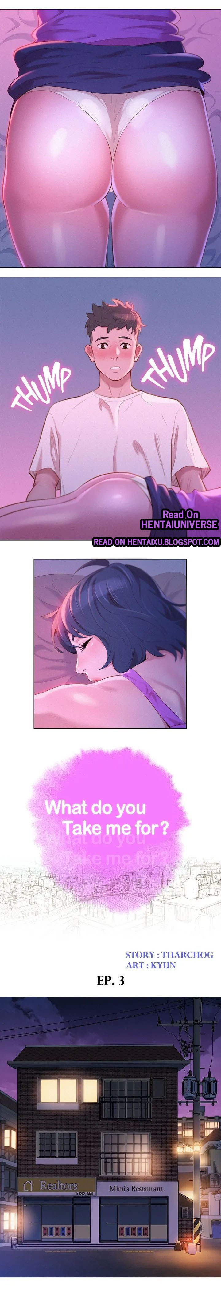 [Tharchog, Gyeonja] What do you Take me For? Ch.34/? [English] [Hentai Universe]