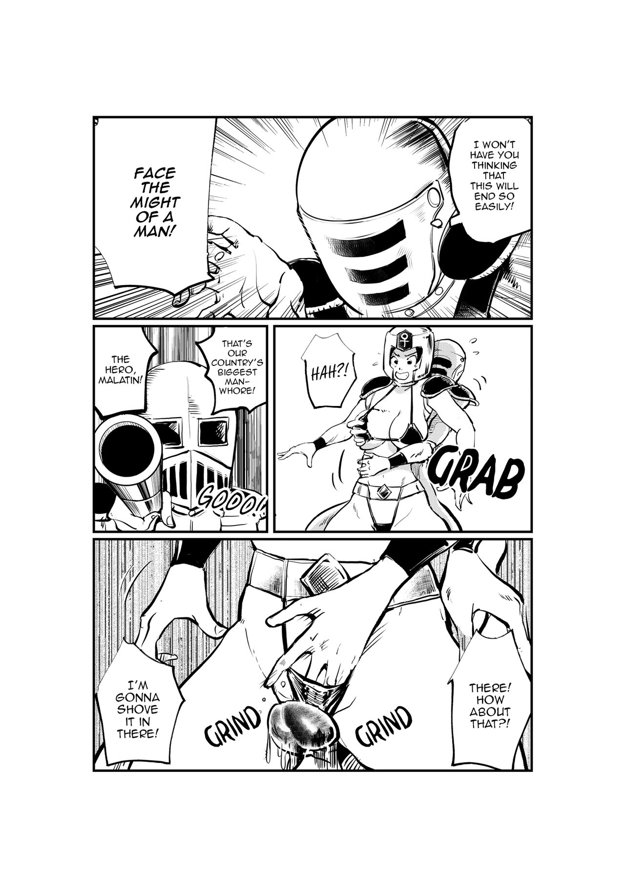 [ピーカン (幕野内)] 女男戦争 [英訳] [無修正]