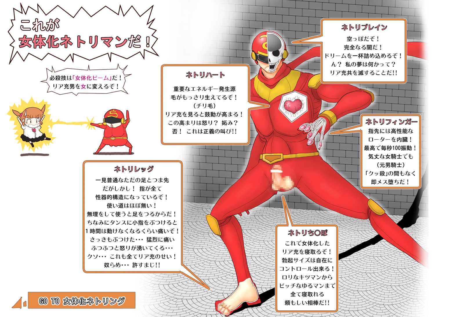 女体化ネトリマン