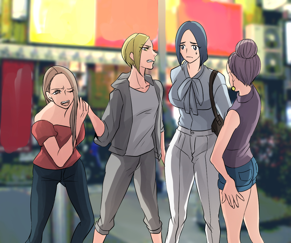 DQNふりょう女子立の柔術カンチョーいじめ