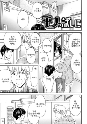 ものはためしに ものはためしに