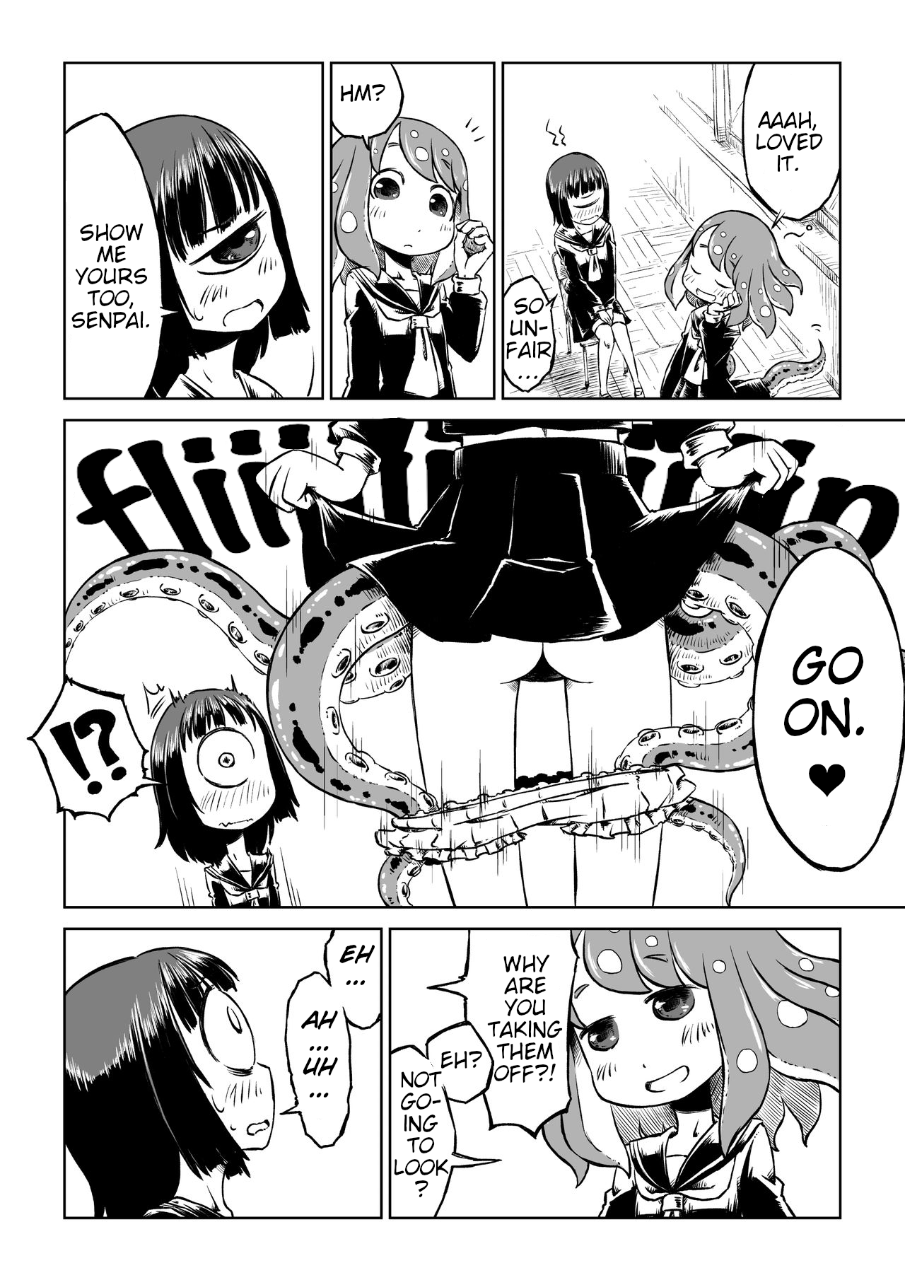 [そんだけ。 (SoN)] タコ娘と単眼娘がXXするだけ。 [英訳] [DL版]