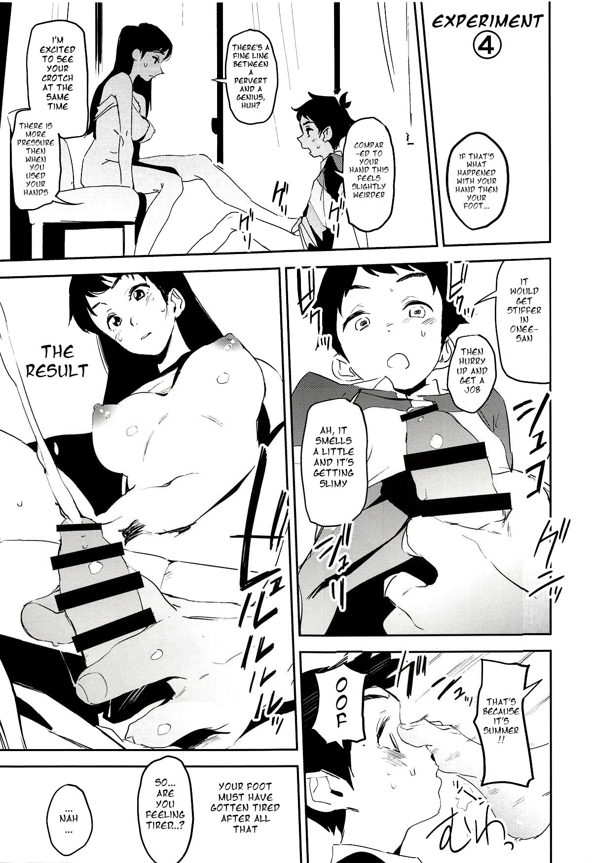 (COMIC1☆14) [カムリズム (鬼頭サケル)] おっぱいハイウェイ お姉さんの研究 (ペンギン・ハイウェイ) [英訳]