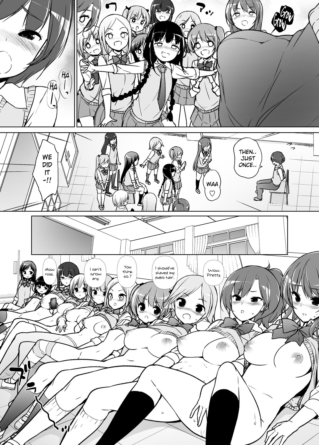 [まっさら島 (元虫)] ハーレムten～一人で10人お相手！！[英訳]