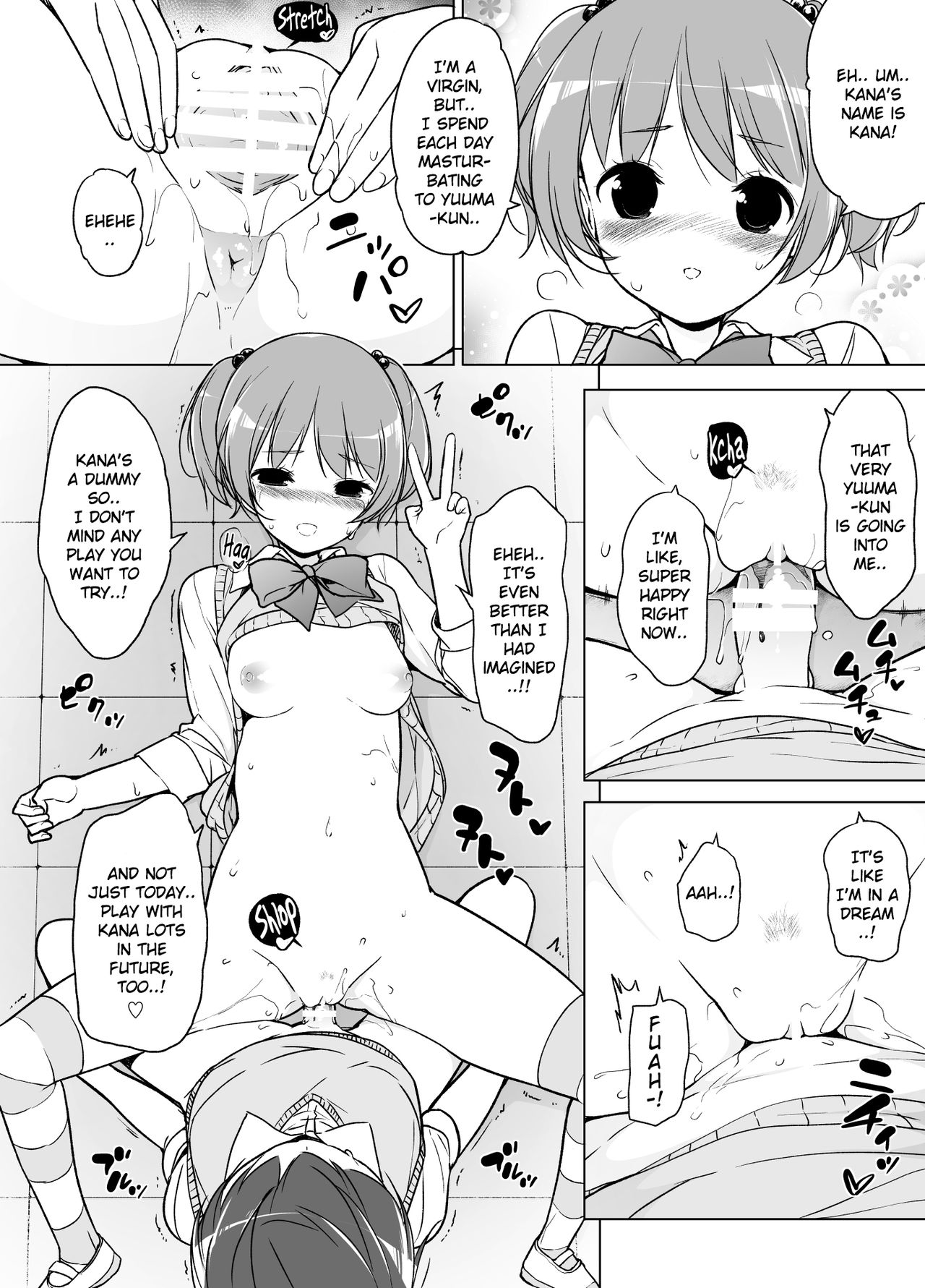 [まっさら島 (元虫)] ハーレムten～一人で10人お相手！！[英訳]