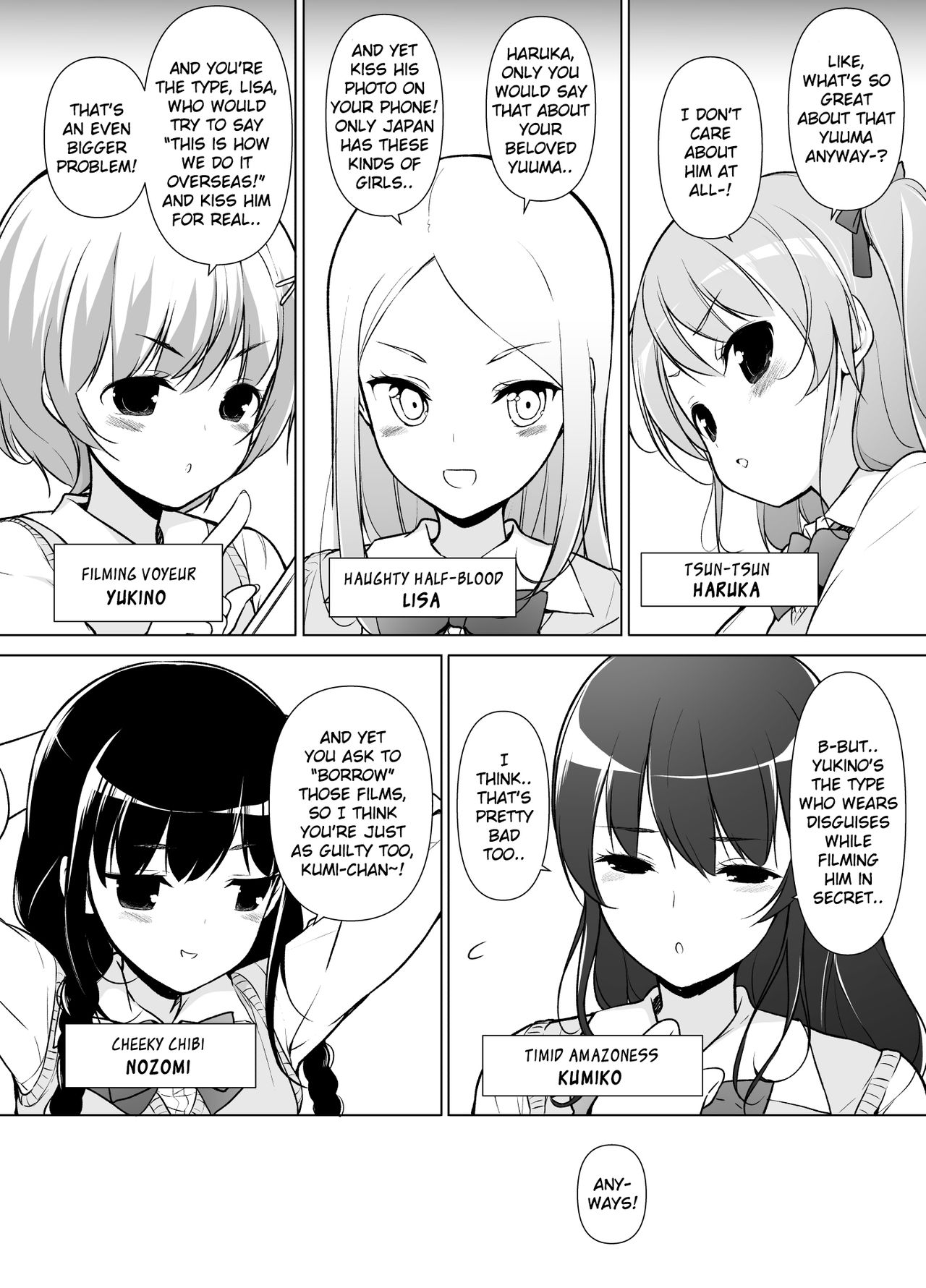 [まっさら島 (元虫)] ハーレムten～一人で10人お相手！！[英訳]