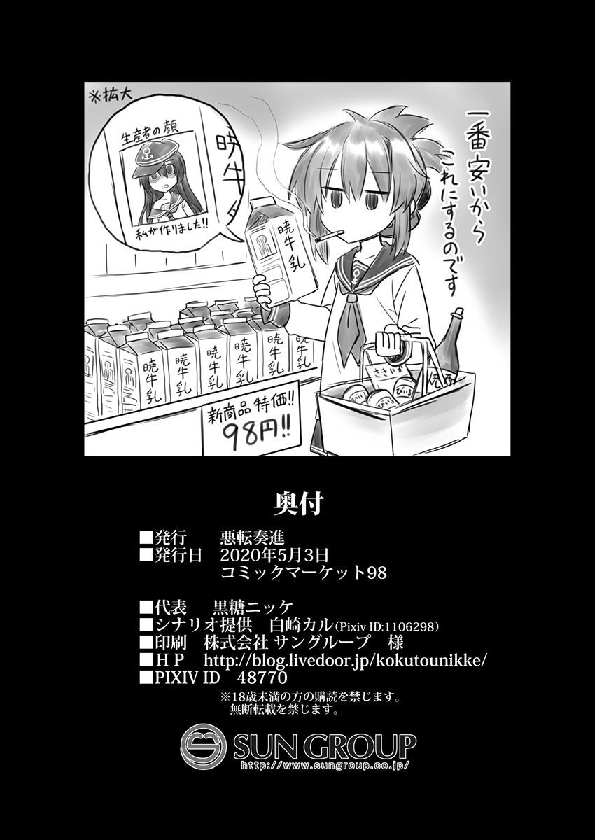 [悪転奏進 (黒糖ニッケ)] 艦娘着妊 第六駆逐隊総集編2 (艦隊これくしょん -艦これ-) [DL版]