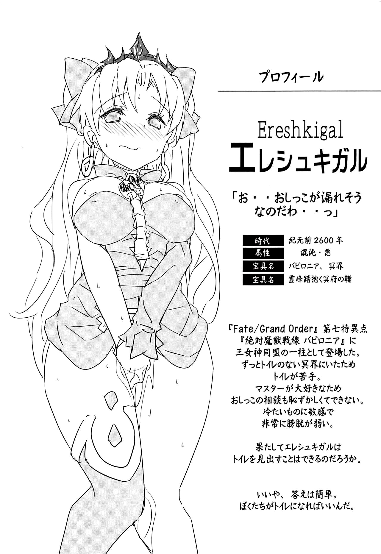 (C94) [ぶんぼにあん (ぶんぼん)] トイレのやり方を知らないエレシュキガルちゃん (Fate/Grand Order) [中国翻訳]
