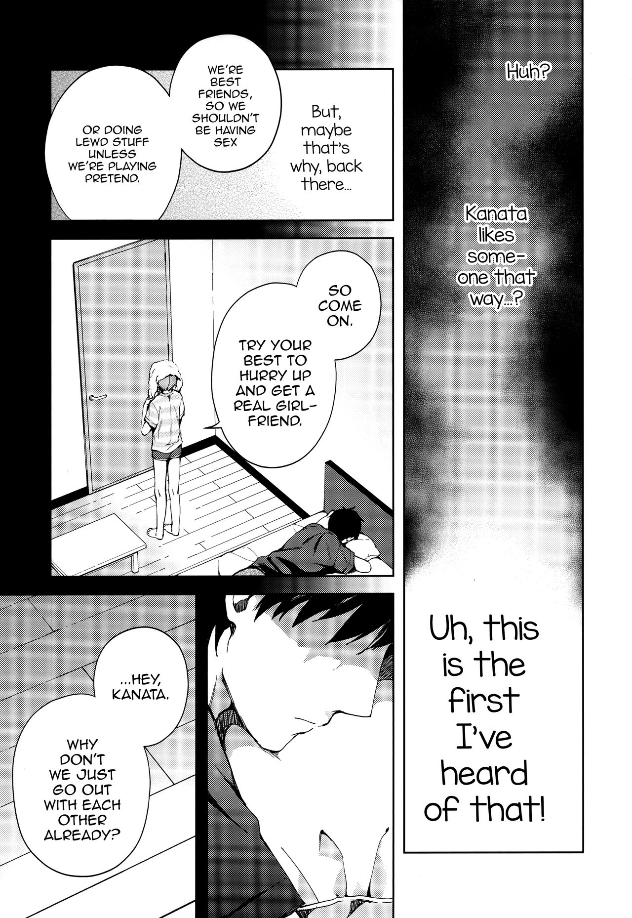 [candy paddle (ネムネム)] 彼女ごっこepi.2ーすれ違う二人とメイド服エッチー [英訳]