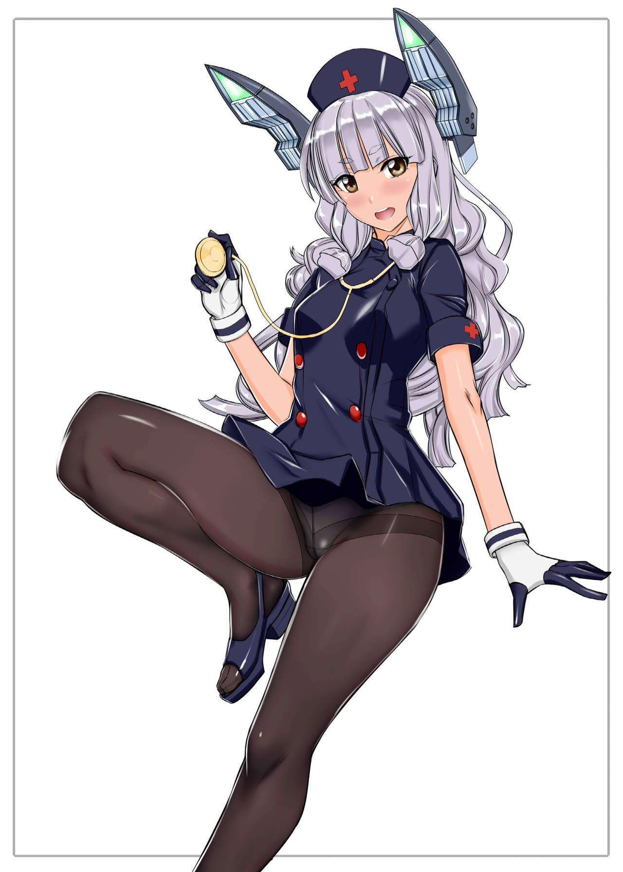 [Gぱんだ (御堂つかさ)] KKKS (クチクカンクロタイツセット) (艦隊これくしょん -艦これ-) [英訳]