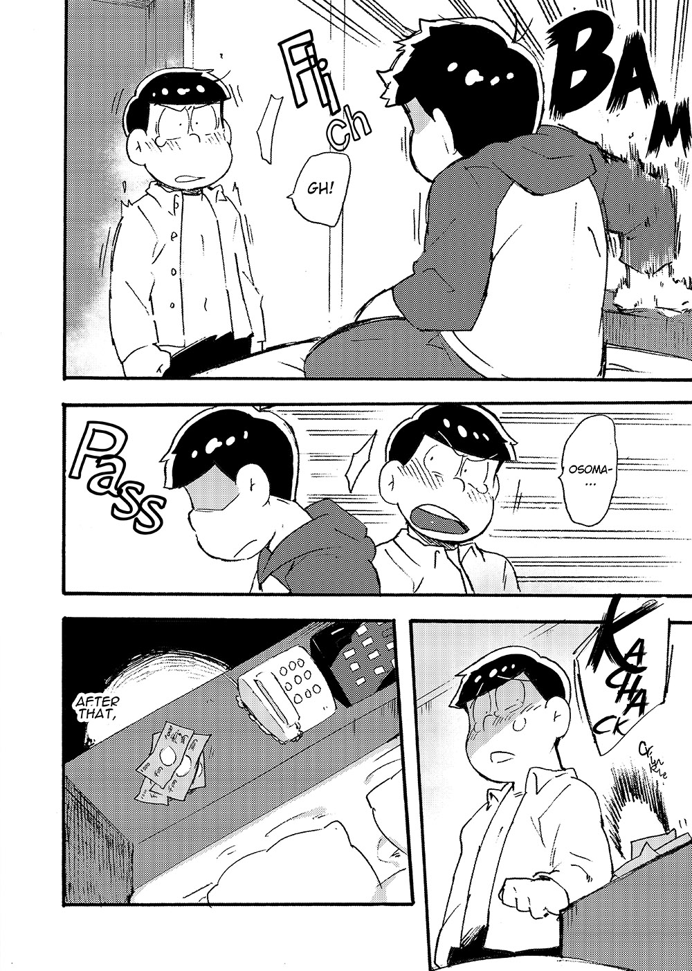 [てんしんあんまん (さんじろ♨)] はげしくおそって、チョロッとひどく [英語] [DL版]