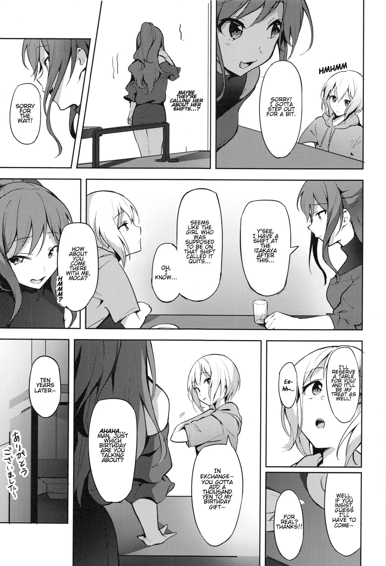 (C97) [郊外社 (郊外の某)] 働き方改革 (BanG Dream!) [英訳]