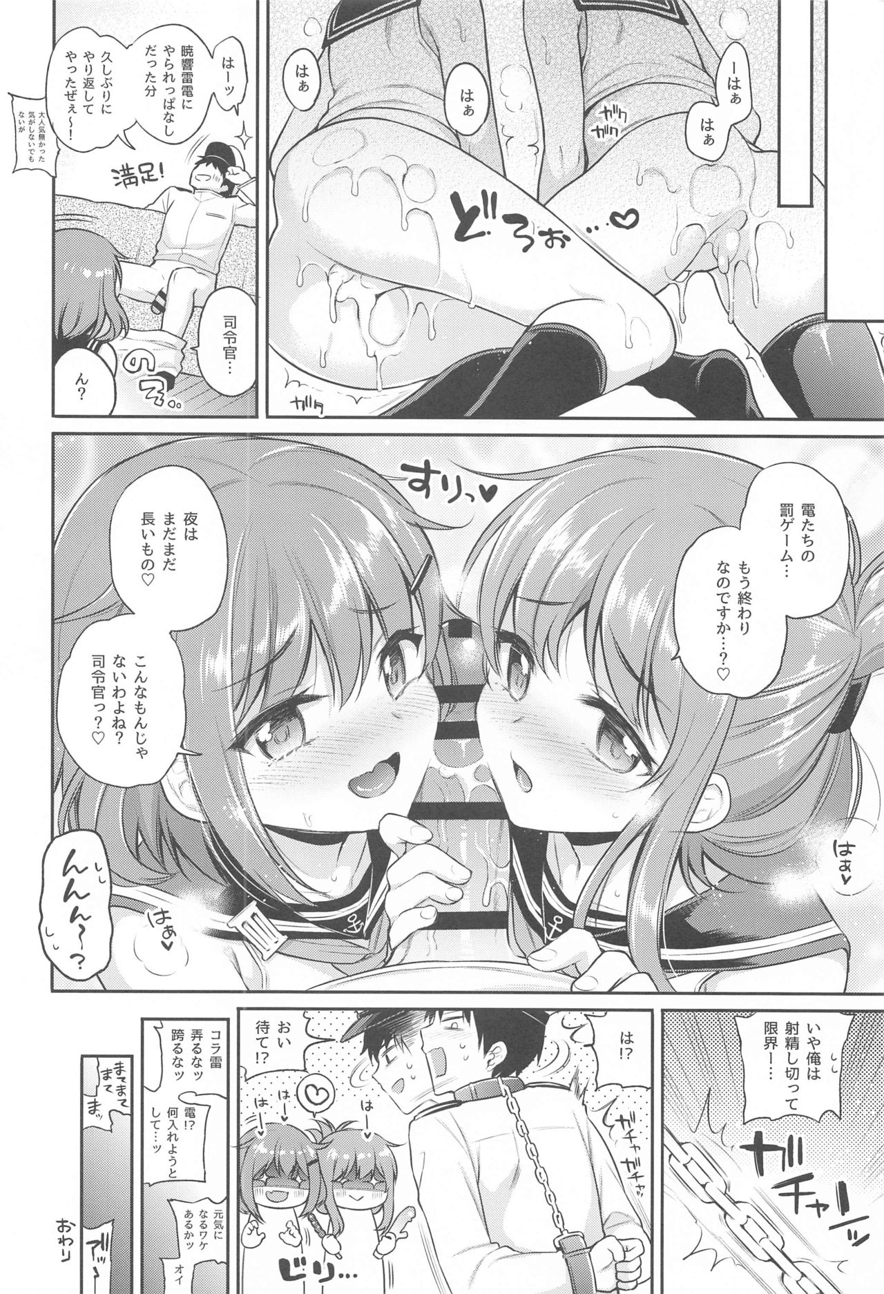 (AC2) [K+W (ささちん)] 雷電ちゃん×罰ゲーム (艦隊これくしょん -艦これ-)