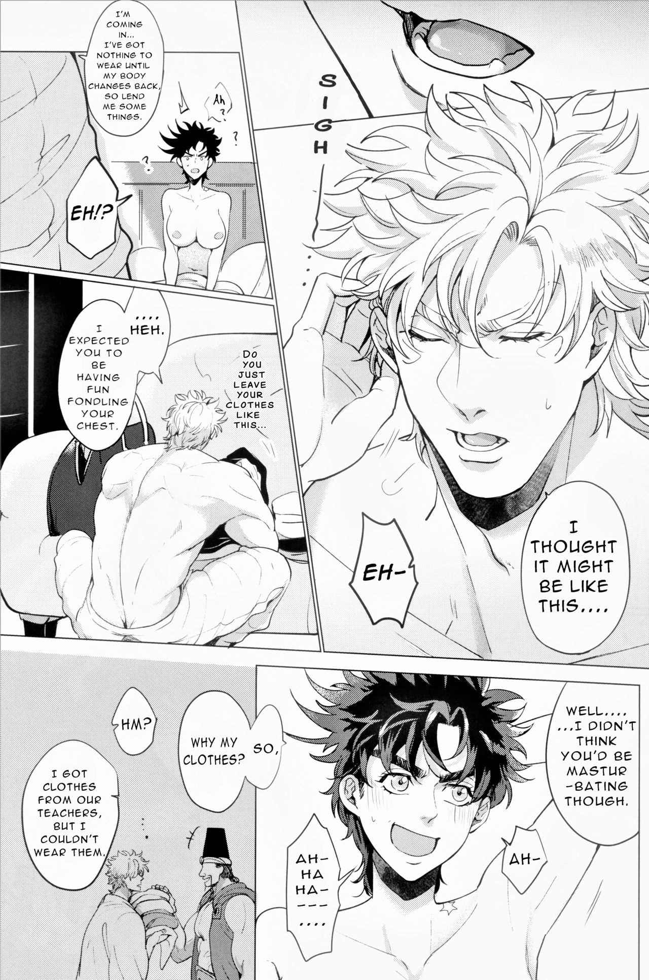 (ザ・ワールド16) [EGONERI (ごた)] おれのオンナ！3 (ジョジョの奇妙な冒険) [英訳]