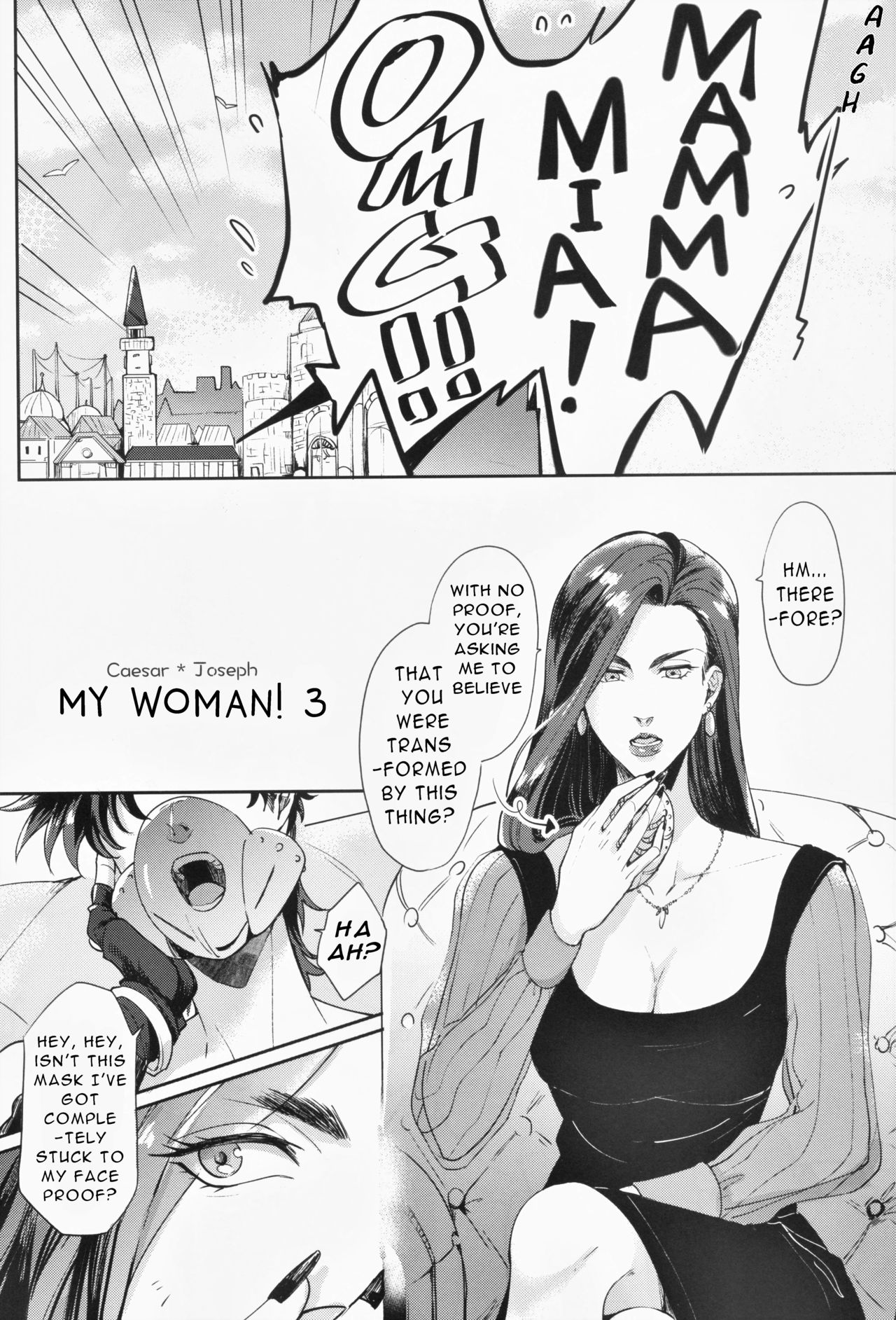(ザ・ワールド16) [EGONERI (ごた)] おれのオンナ！3 (ジョジョの奇妙な冒険) [英訳]