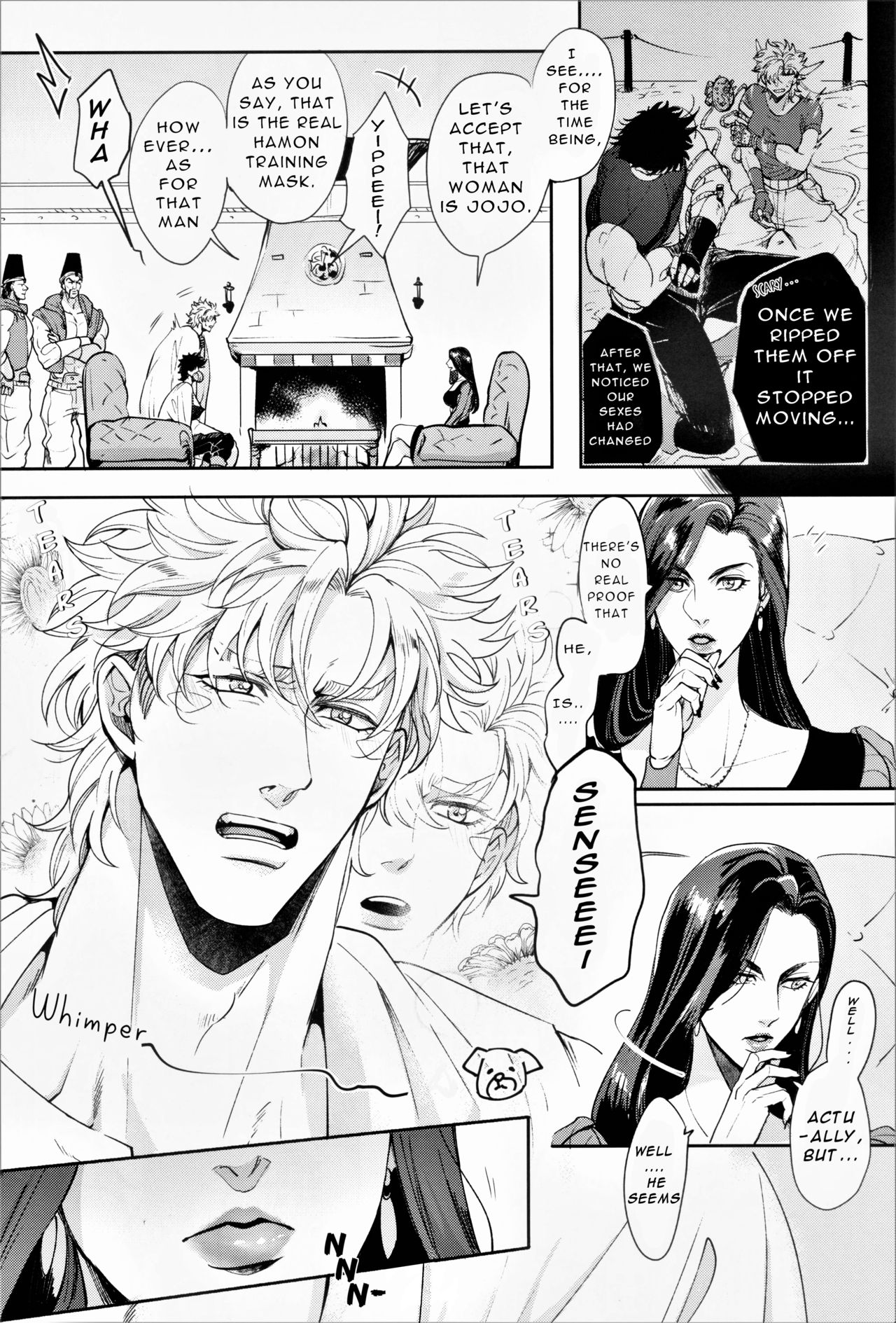 (ザ・ワールド16) [EGONERI (ごた)] おれのオンナ！3 (ジョジョの奇妙な冒険) [英訳]
