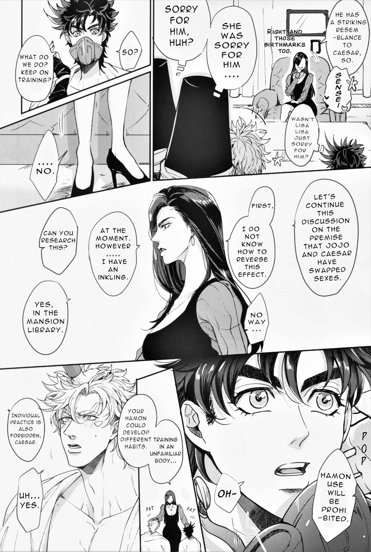 (ザ・ワールド16) [EGONERI (ごた)] おれのオンナ！3 (ジョジョの奇妙な冒険) [英訳]