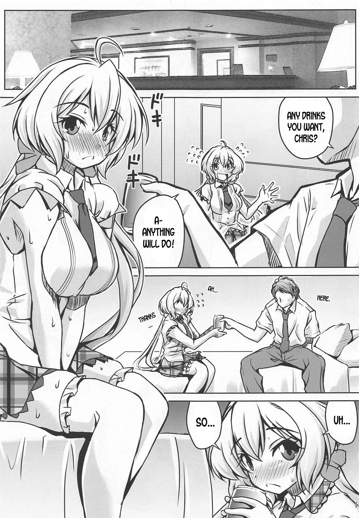 (COMIC1☆15) [窓の口笛吹き (未江達)] 純情可憐な雪音クリスとらぶらぶ乙女な初夜 (戦姫絶唱シンフォギア) [英訳]